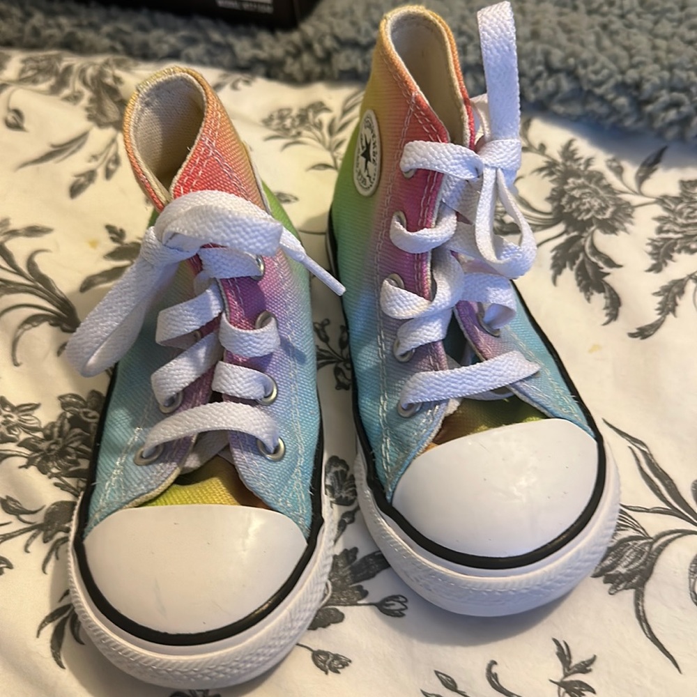 Toddler Rainbow Converse